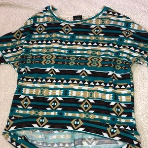 Rue 21 Blouse Lacy Back